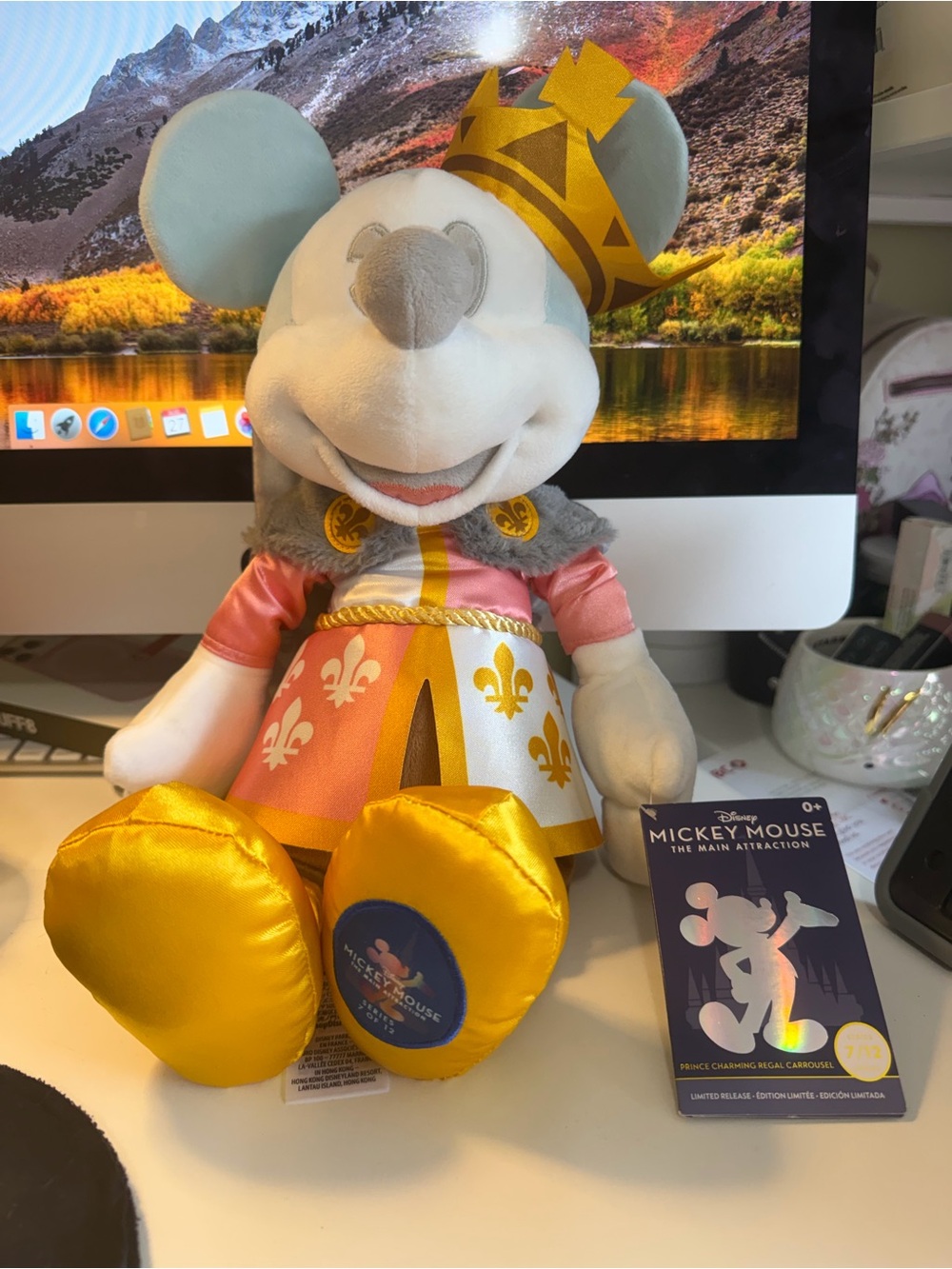 Rare NWT Mickey Mouse Main Attraction Disney Prince Charming Plus MMA